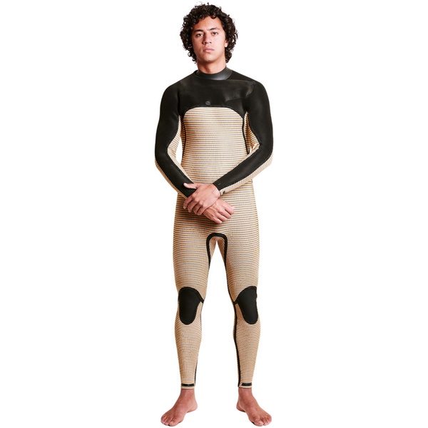 2026 XCEL Hombres Comp + 3/2mm Chest Zip Neopreno MN32CPC4 - Black